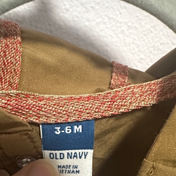 Old Navy Kids Tan Raincoat - Picture 2 of 7